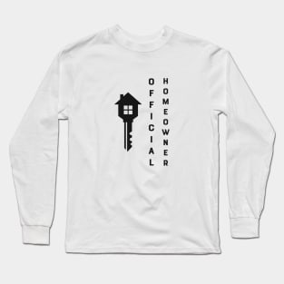 Official Homeowner Long Sleeve T-Shirt